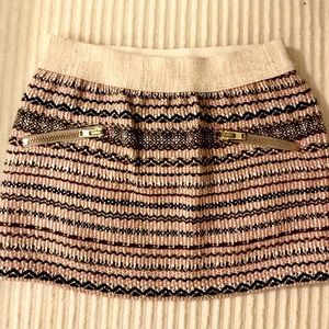 Tweed pink and grey toddler mini skirt! 18mos